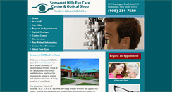 Desktop Screenshot of eyedoctor-bedminster.com